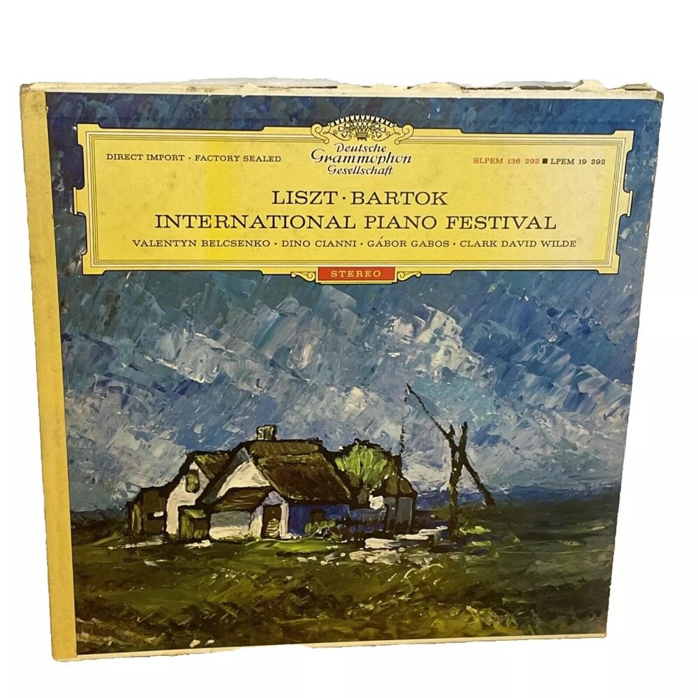 International Piano Festival (Vinyl, 1961) Deutsche Grammophon SLPEM 136 292 VG+